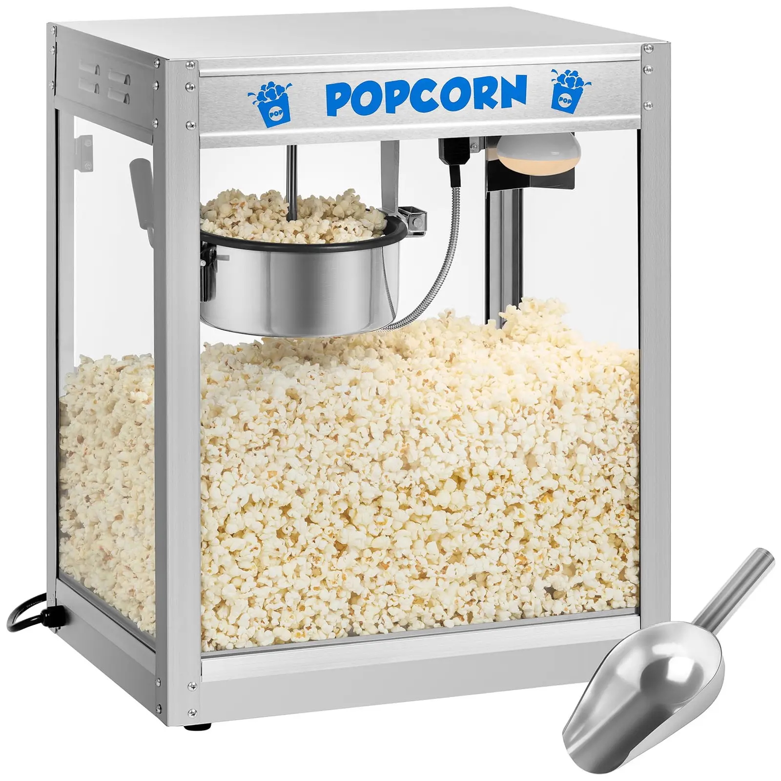 Popcornmaskin - Rustfritt stål