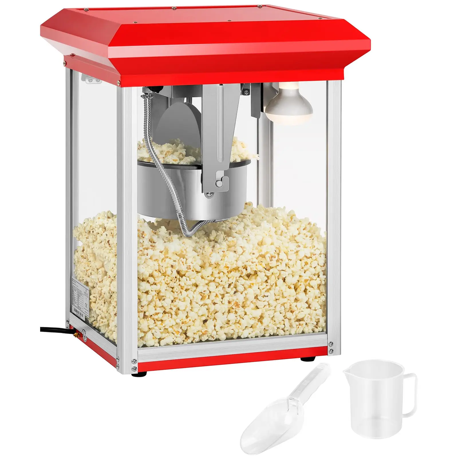 Popcornmaskin - Rød - 8oz