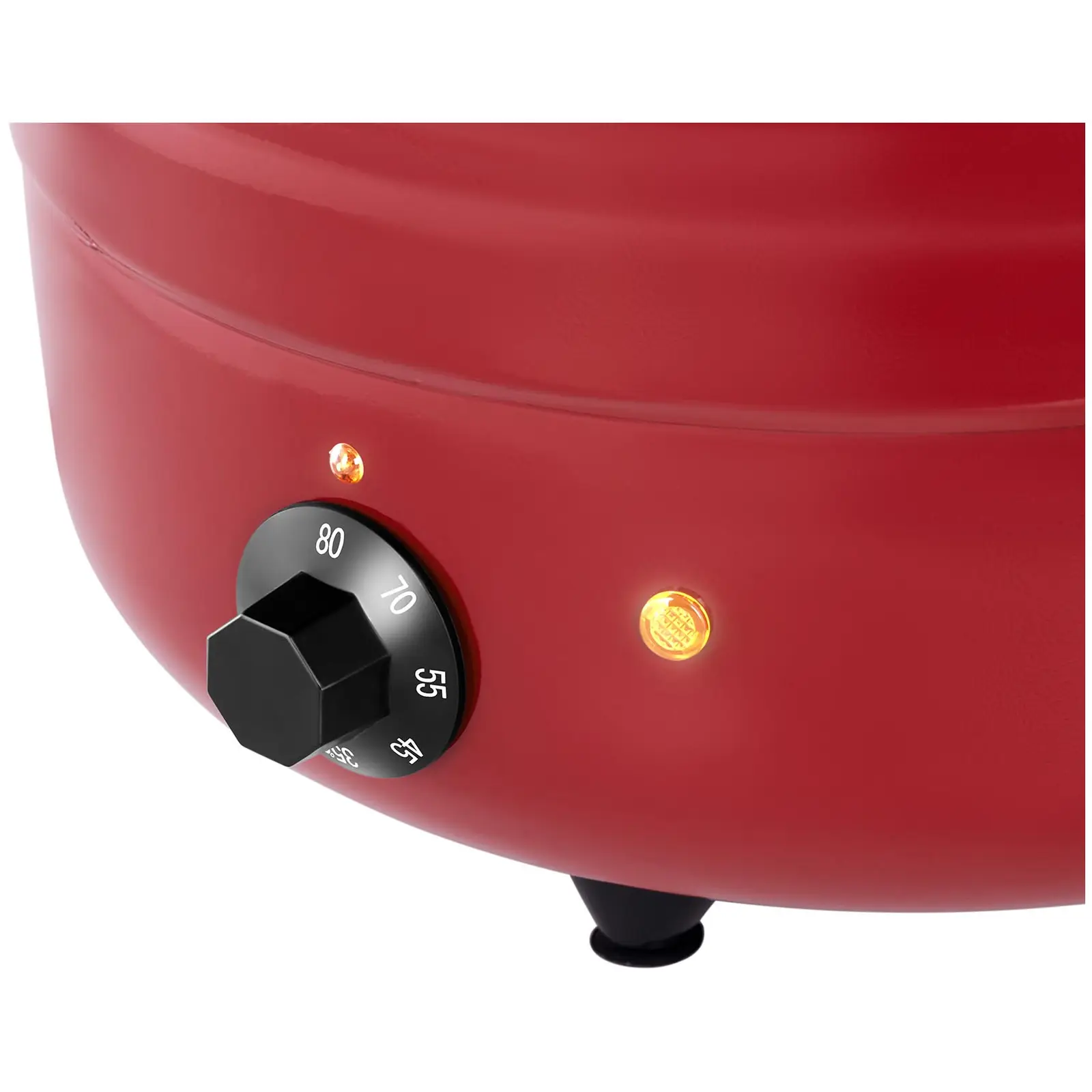 Elektrisk suppevarmer - 10 L - Stål - Rød