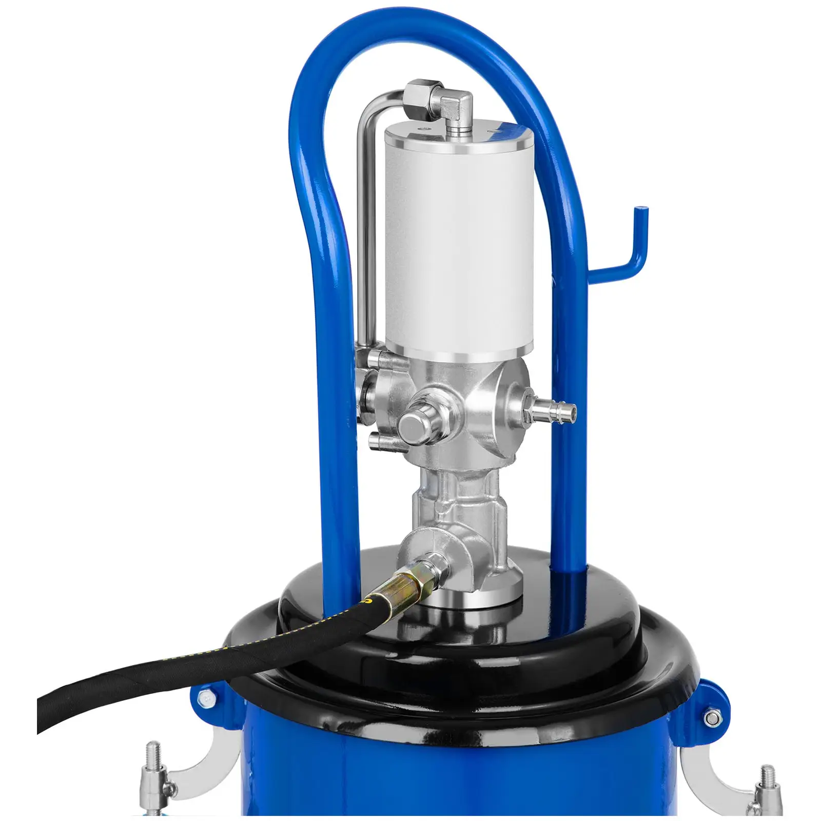 B-varer Pneumatisk fettsprøyte - 12 Liter - kjørbar - 240-320 bar pumpetrykk