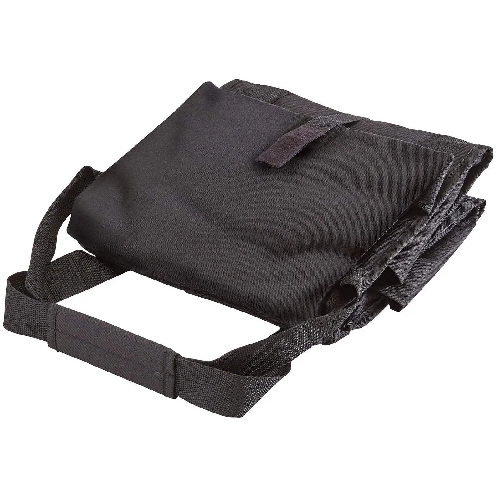 Varmebag for mat - 25.5 x 25.5 x 28 cm - Black - sammenleggbar
